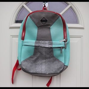 Sprayground Grey Retro Future Cut & Sew Backpack